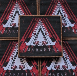AMARANTHE [brown] -- woven patch 