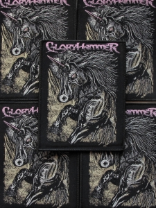 GLORYHAMMER - Horse [black] -- woven patch