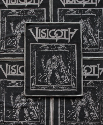 VISIGOTH - Bells of Awakening [gray] -- woven patch.JPG