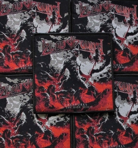 BLOODBOUND - Creatures Of The Dark Realm [black] -- woven patch 