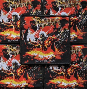 Naszywka BROTHERS OF METAL - Prophecy of Ragnarök [black]