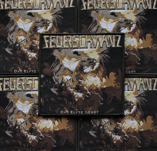 FEUERSCHWANZ - Das elfte Gebot [black] -- woven patch.JPG