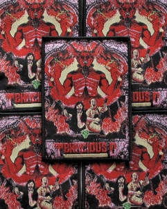 TENACIOUS D - Devil [black] -- woven patch 