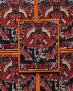 TENACIOUS D - Devil [orange] -- woven patch