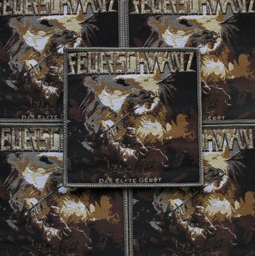 FEUERSCHWANZ - Das elfte Gebot [gray] -- woven patch.JPG