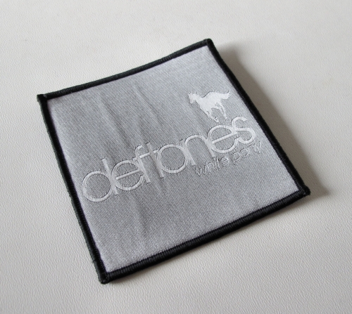 DEFTONES - White Pony [black] -- woven patch.JPG