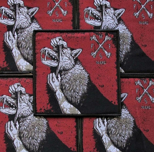HARAKIRI FOR THE SKY - Maere [black] -- woven patch.jpg