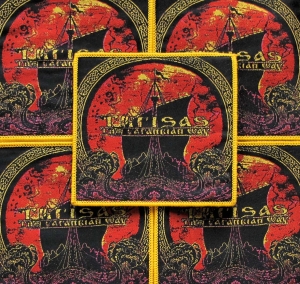TURISAS - The Varangian Way [yellow] -- woven patch