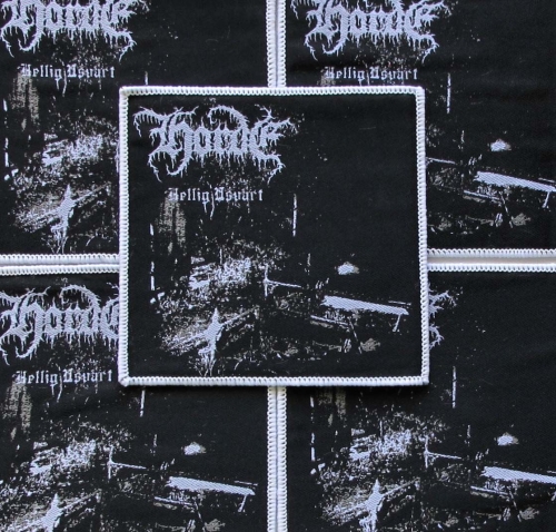 HORDE - Hellig Usvart [white] -- woven patch.JPG