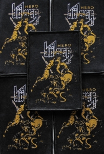 BOLZER - Hero [black] -- woven patch 