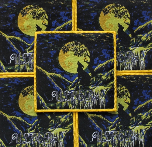 ULVER - Nattens Madrigal [yellow] -- woven patch.JPG
