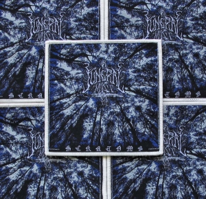 FUNERAL MIST - Hekatomb [white] -- woven patch