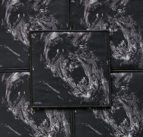 MGŁA - Groza [black] -- woven patch.JPG