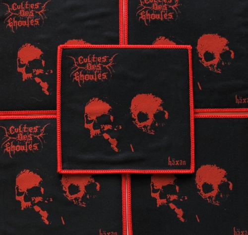 CULTES DES GHOULES - Häxan [red] -- woven patch.JPG