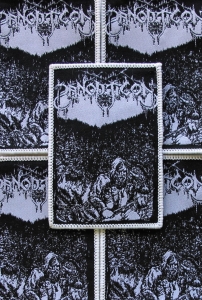PANOPTICON - Woodsman [white] -- woven patch 