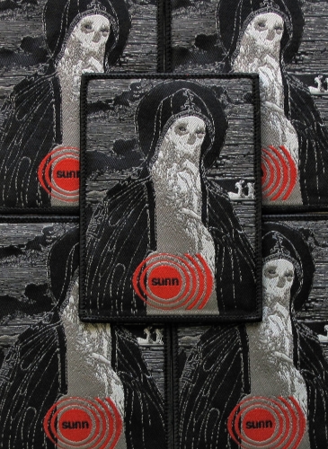 SUNN O))) - Monk [black] -- woven patch.JPG