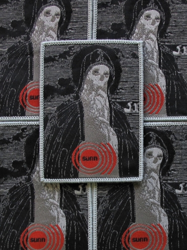 SUNN O))) - Monk [gray] -- woven patch.JPG