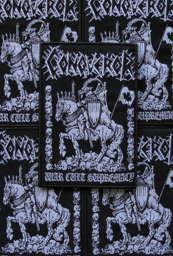 CONQUEROR - War Cult Supremacy #2[black] -- woven patch.JPG