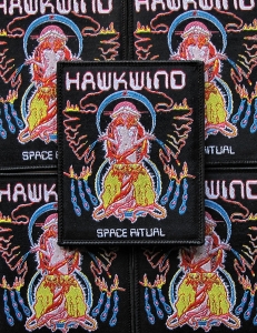 HAWKWIND - Space Ritual [black] -- woven patch