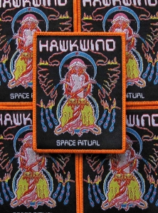 HAWKWIND - Space Ritual [orange] -- woven patch