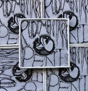 RUDIMENTARY PENI - Rudimentary Peni [white] -- woven patch
