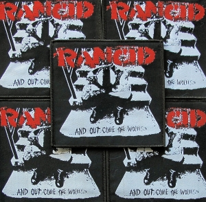 Naszywka RANCID - ...And Out Come the Wolves [black]