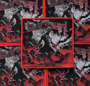 BLOODBOUND - Creatures Of The Dark Realm [red] -- woven patch