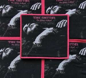 THE SMITHS - The Queen Is Dead [pink] -- woven patch