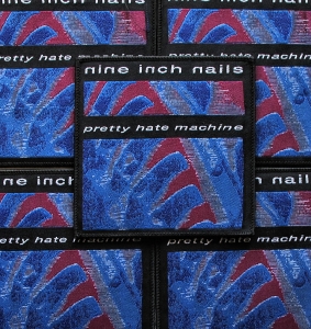 NINE INCH NAILS - Pretty Hate Machine [black] -- woven patch