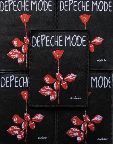 DEPECHE MODE -  Violator [black] -- woven patch.JPG