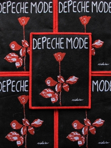 DEPECHE MODE -  Violator [red] -- woven patch