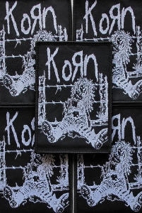KORN - Korn [black] -- woven patch