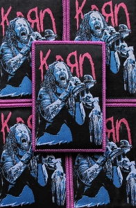 KORN - Jonathan [purple] -- woven patch