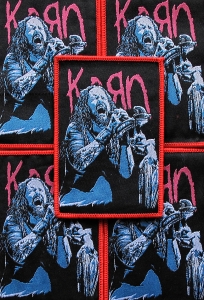 KORN - Jonathan [red] -- woven patch