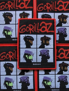 Naszywka GORILLAZ - Demon Days [red]
