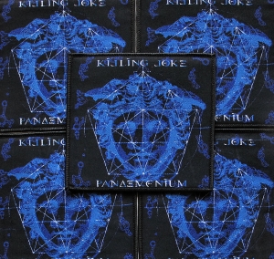 KILLING JOKE - Pandemonium [black] -- woven patch