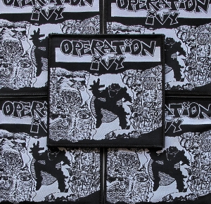 OPERATION IVY - Energy [black] -- woven patch