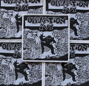 OPERATION IVY - Energy [white] -- woven patch