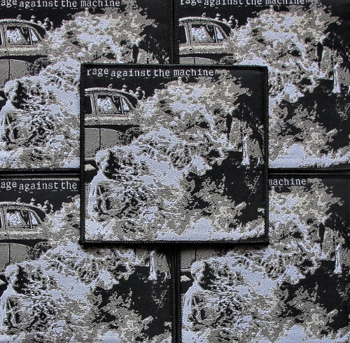 RAGE AGAINST THE MACHINE - Rage Against The Machine [black] -- Woven Patch.JPG