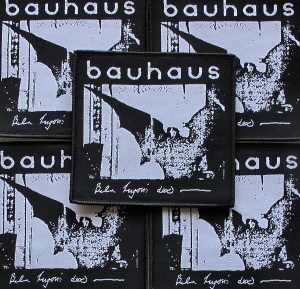 BAUHAUS - Bela Lugosi's Dead [black] -- woven patch