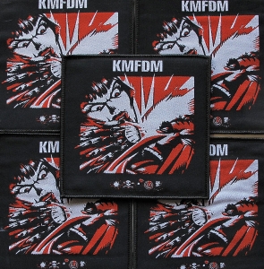 KMFDM - Symbols [black] -- woven patch