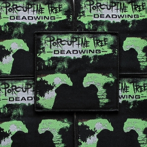 PORCUPINE TREE - Deadwing [black] -- woven patch