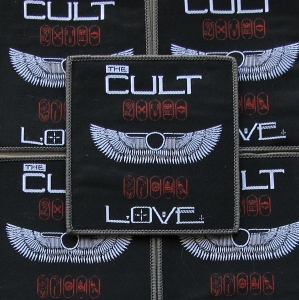 THE CULT - Love [gray] -- woven patch