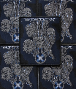 Naszywka STATIC-X - Heads [black]