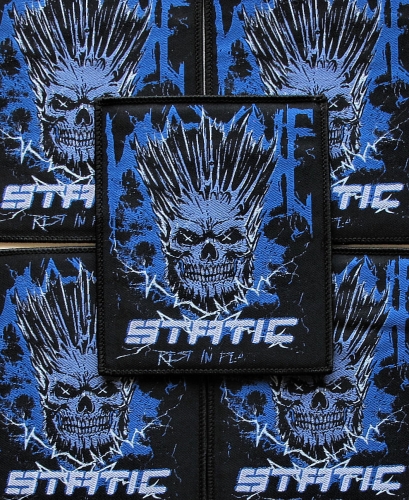 STATIC-X - Rest In Peace [black] -- woven patch A.JPG