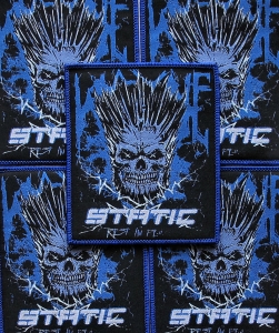 Naszywka STATIC-X - Rest In Peace [blue]