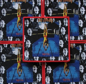 DEF LEPPARD - High ’n’ Dry [red]  -- woven patch