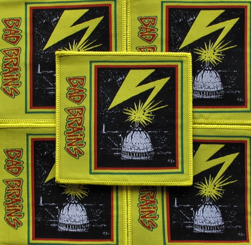 BAD BRAINS - Capitol [yellow] -- woven patch.JPG