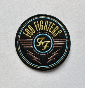 FOO FIGHTERS  [ iron on] -- Embroidered  Patch