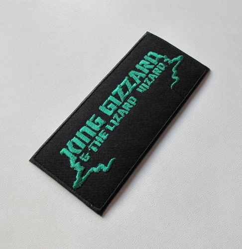 KING GIZZARD AND THE LIZARD WIZARD [iron on] -- Embroidered Patch.JPG